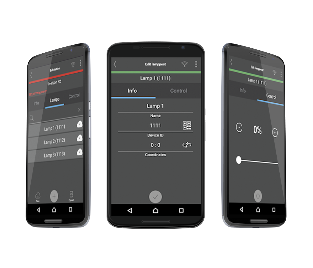 <mark>NodeManager</mark> An app for GPS coordinates of streetlights. Version 2
